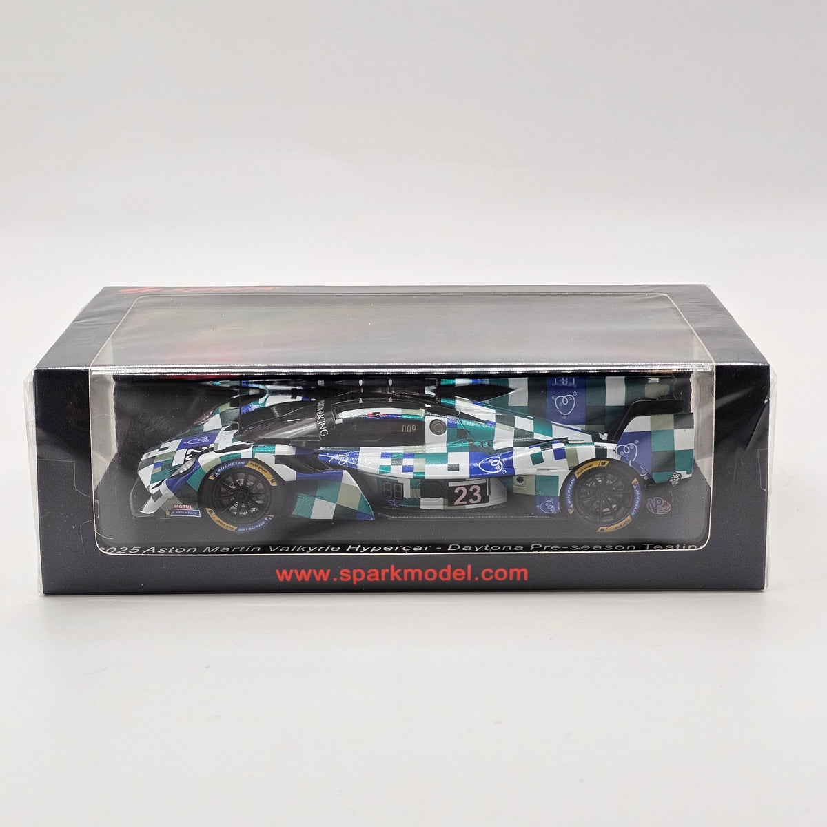 Spark Aston Martin Valkyrie Hypercar Test Livery 1/43 Scale S9308