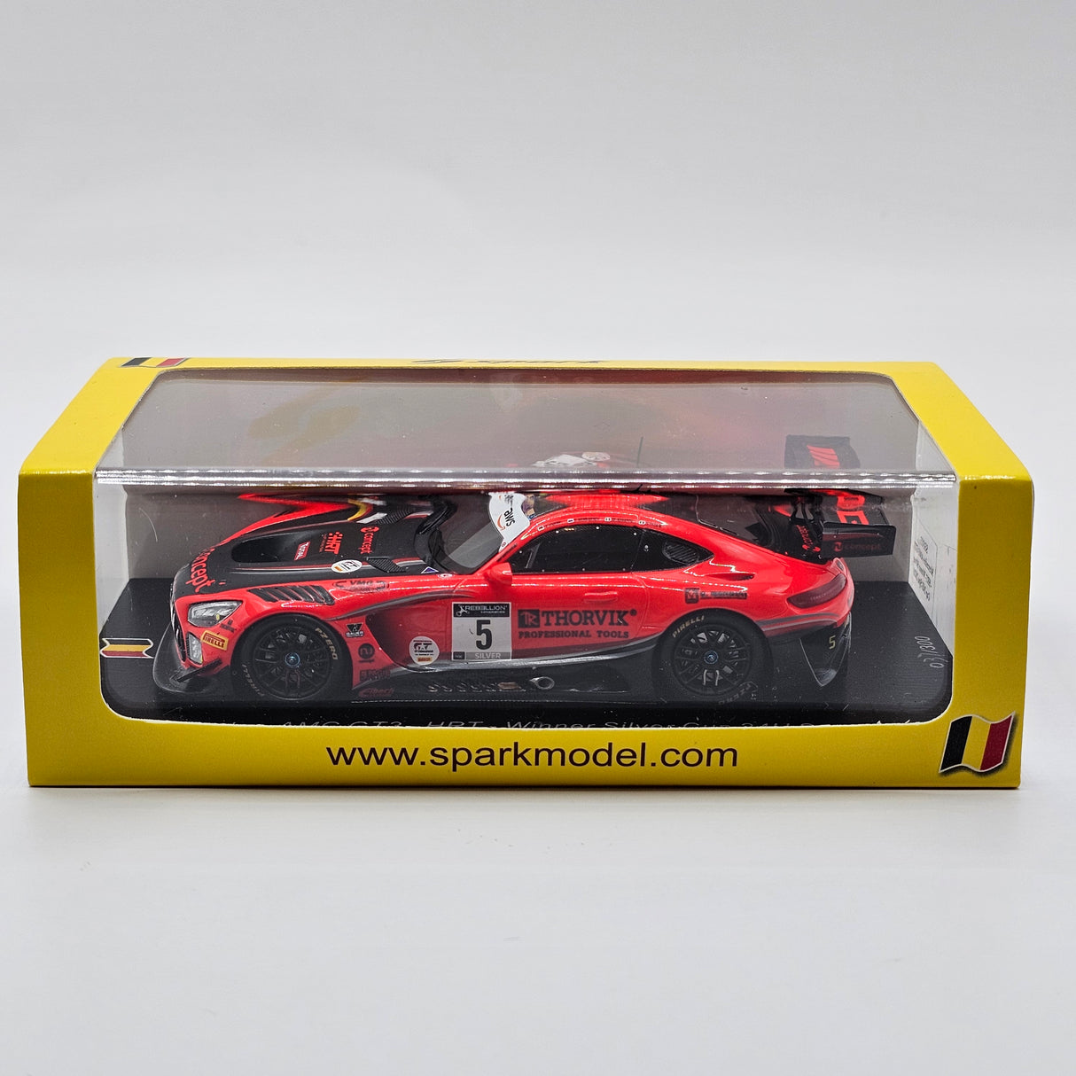 Spark Mercedes-AMG GT3 #5 Haupt Racing Team Silver Winner 24Hrs Spa 2020 1/43 Scale