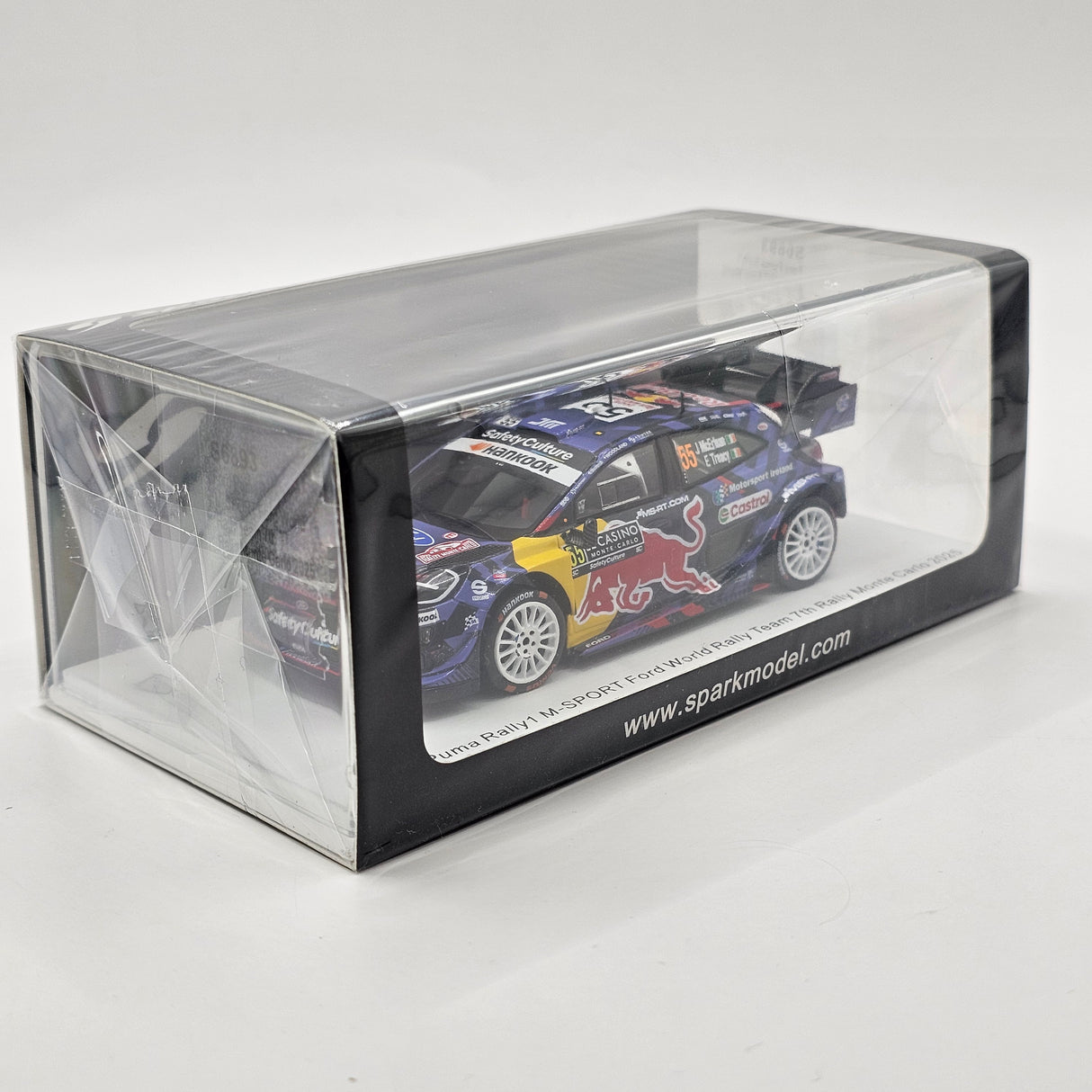 Spark Ford Puma Rally1 #55 M-SPORT Ford World Rally Team 7th Rally Monte Carlo 2025 1/43 Scale