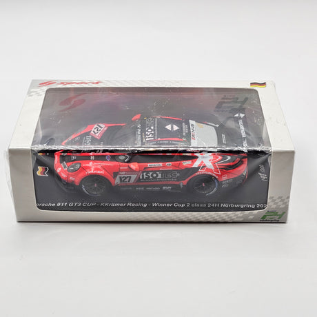 Spark Porsche 911 GT3 Cup #127 KKrämer Racing Cup2 Winner Nurburgring 24 2022 1/43 Scale