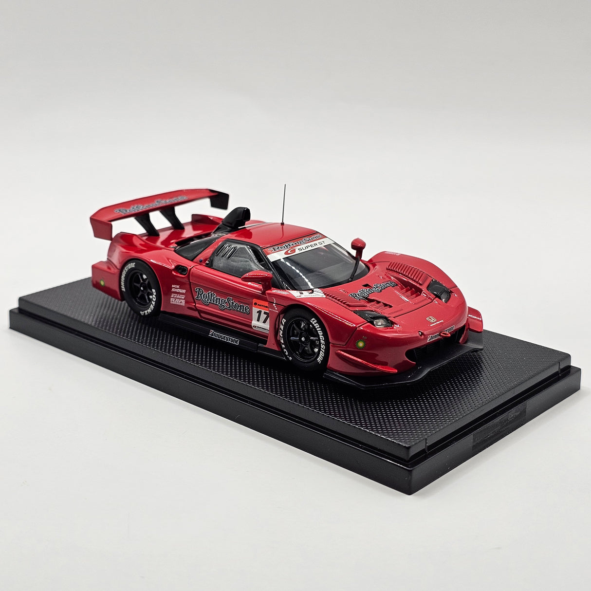 EBBRO Honda NSX GT500 #17 Rolling Stone Real Racing Super GT 2007 1/43 Scale