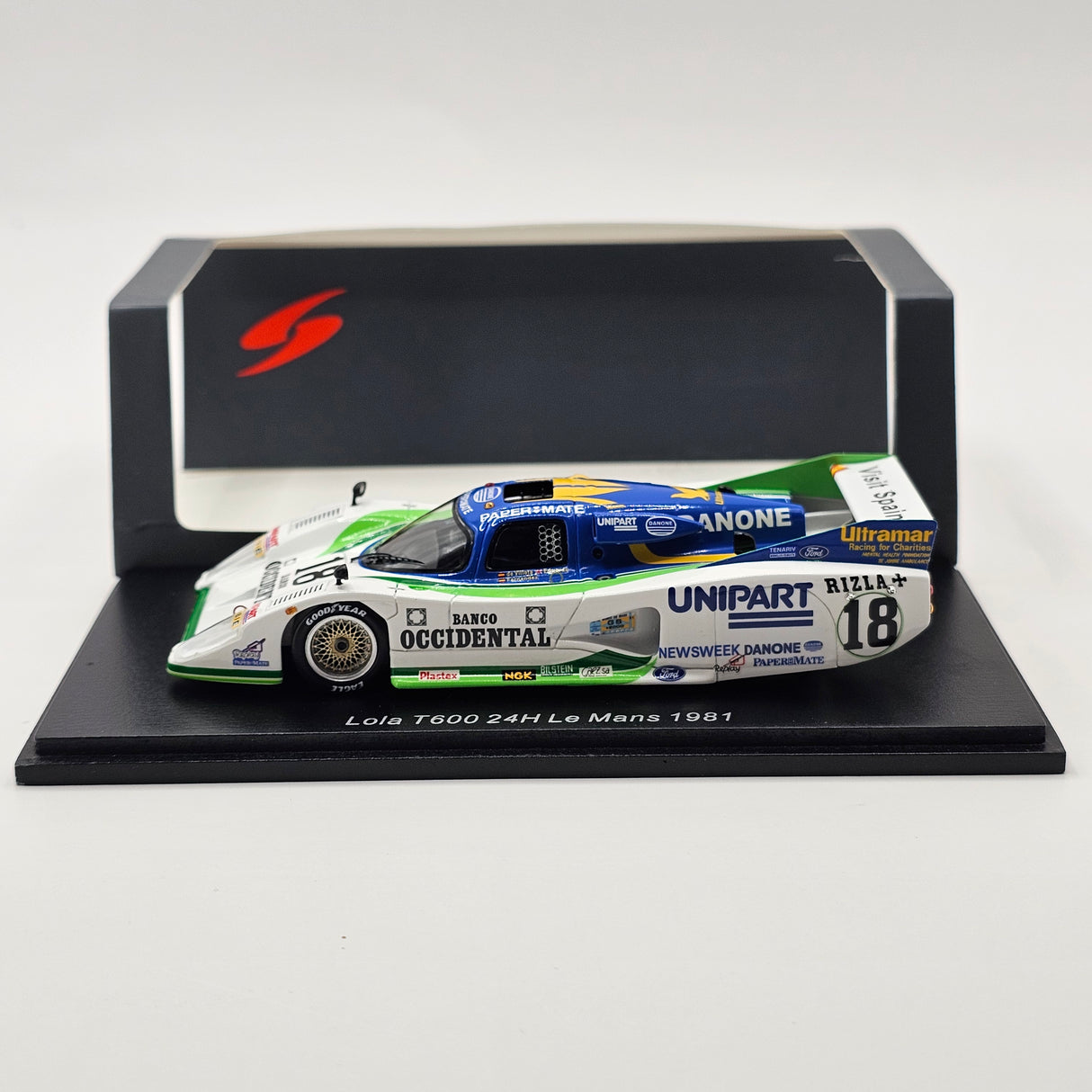 Spark Lola T600 #18 GRID Team Lola 24Hrs Le Mans 1981 1/43 Scale S8600