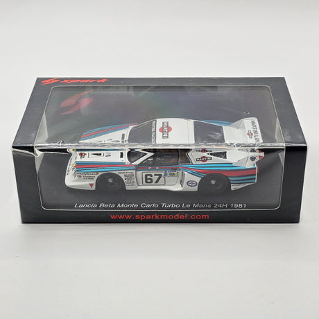 Spark Lancia Beta Montecarlo Turbo #67 Martini Racing 24H Le Mans 1981 S1385