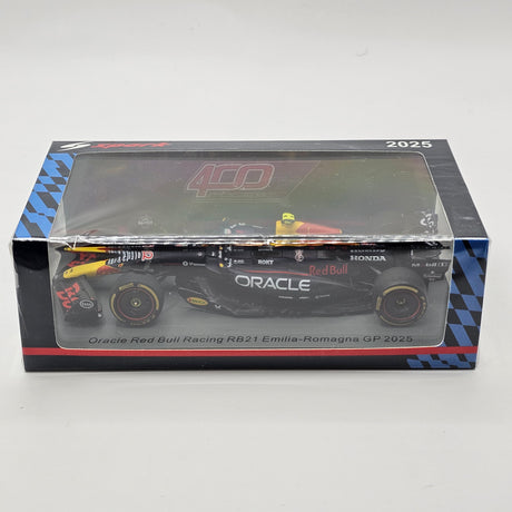 Spark Red Bull Racing RB21 #22 Yuki Tsunoda Emilia-Romagna F1 GP 2025 1/43 Scale S9624