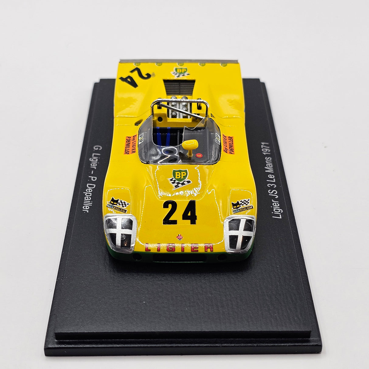 Spark Ligier JS3 #24 Automobiles Ligier 24Hrs Le Mans 1971 1/43 Scale S8620