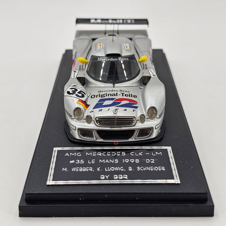 BBR Mercedes-Benz CLK GTR #35 AMG Mercedes 24Hrs Le Mans 1998 1/43 Scale