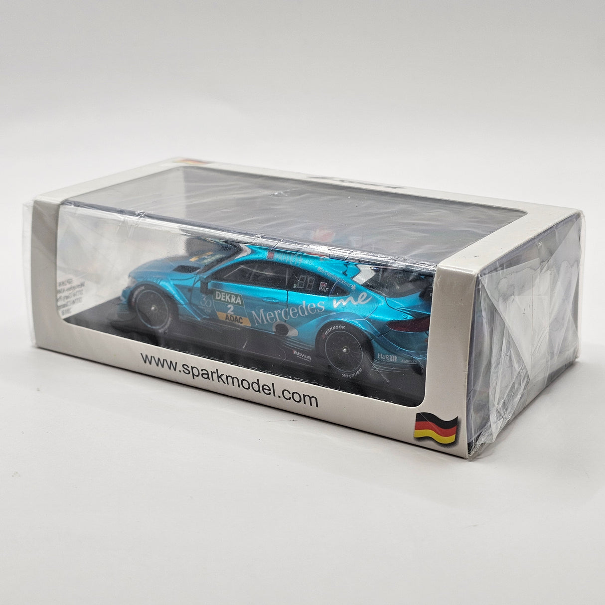 Spark Mercedes-AMG C63 #2 Gary Paffett DTM Champion 2018 1/43 Scale SP268