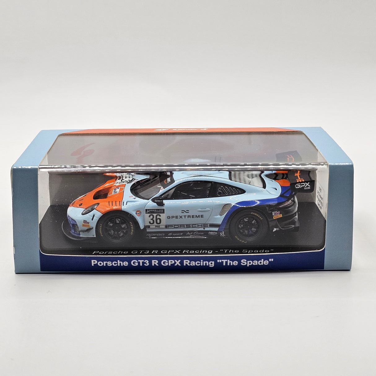 Spark Porsche 911 GT3 R #36 GPX Racing 2020 Coppa Florio Winner 1/43 Scale