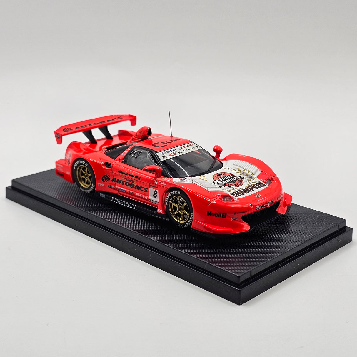 EBBRO Honda NSX GT500 #8 ARTA Super GT 2007 Champion Car 1/43 Scale