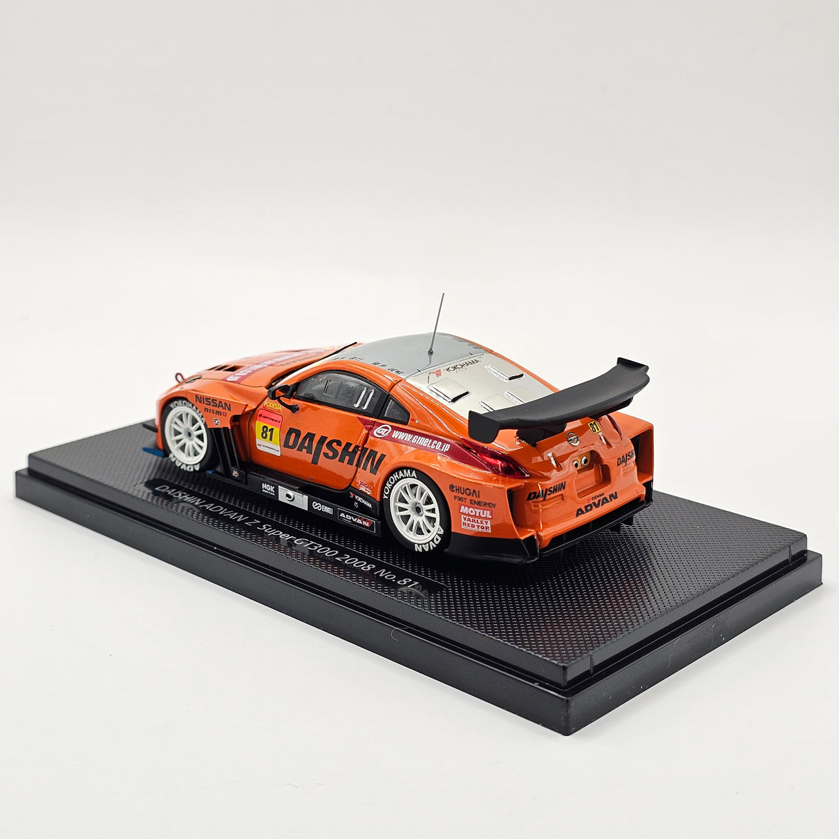 EBBRO Nissan Fairlady Z #81 Team Daishin Super GT GT300 2008 1/43 Scale