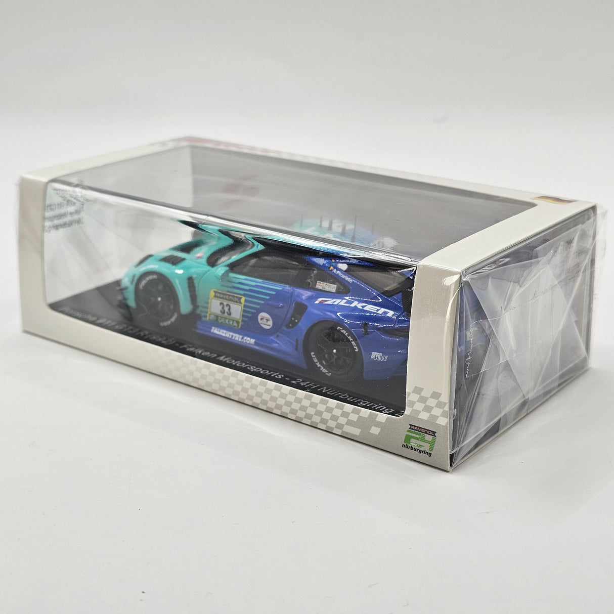 Spark Porsche 911 GT3R #33 Falken Motorsports 24Hrs Nurburgring 2025 1/43 Scale