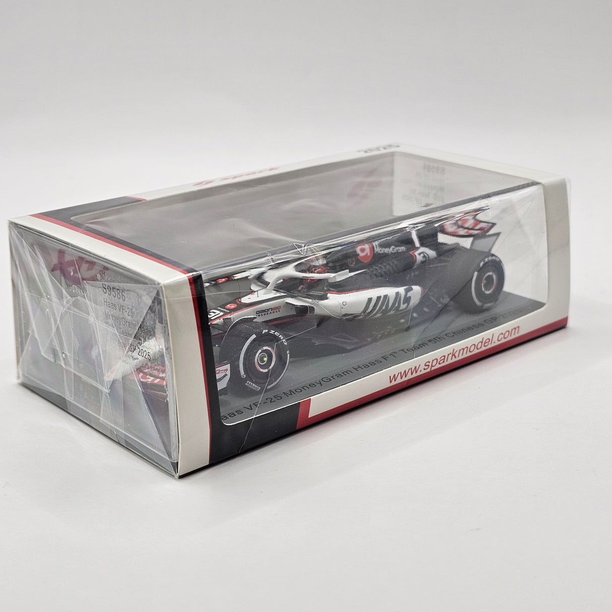 Spark Haas VF-25 #31 Esteban Ocon 5th Chinese GP 2025 1/43 Scale