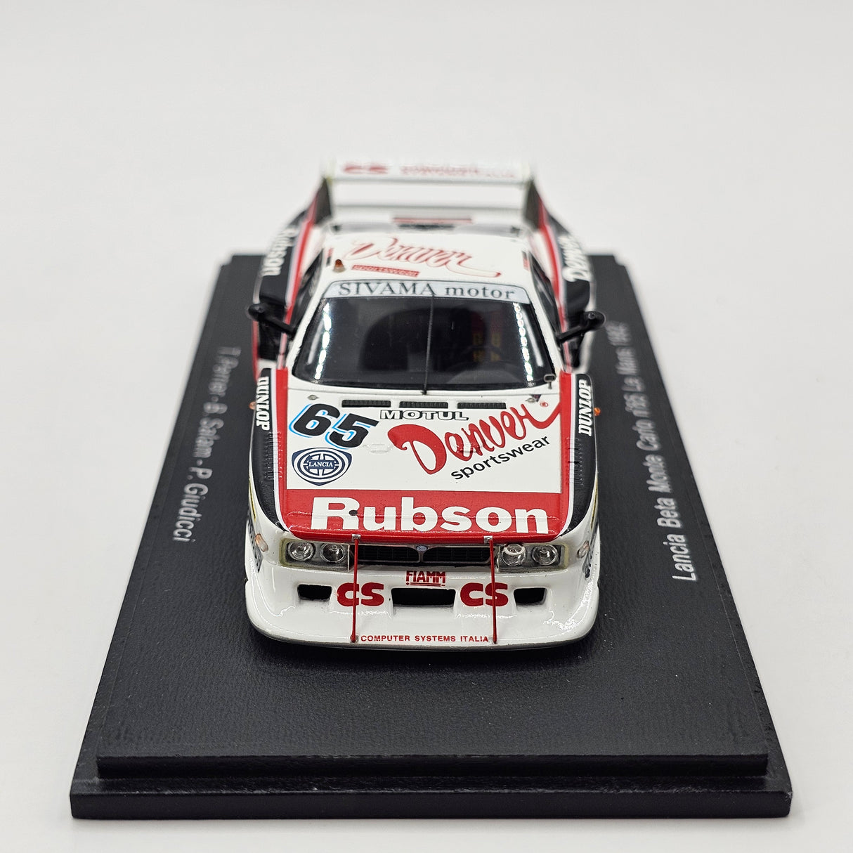 Spark Lancia Montecarlo Turbo #65 T. Perrier 24Hrs Le Mans 1982 1/43 Scale S1387