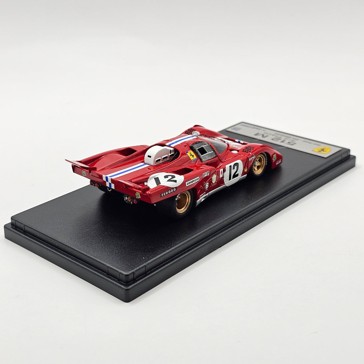Looksmart Ferrari 512M #12 North American Racing Team 24Hrs Le Mans 1971 1/43 Scale