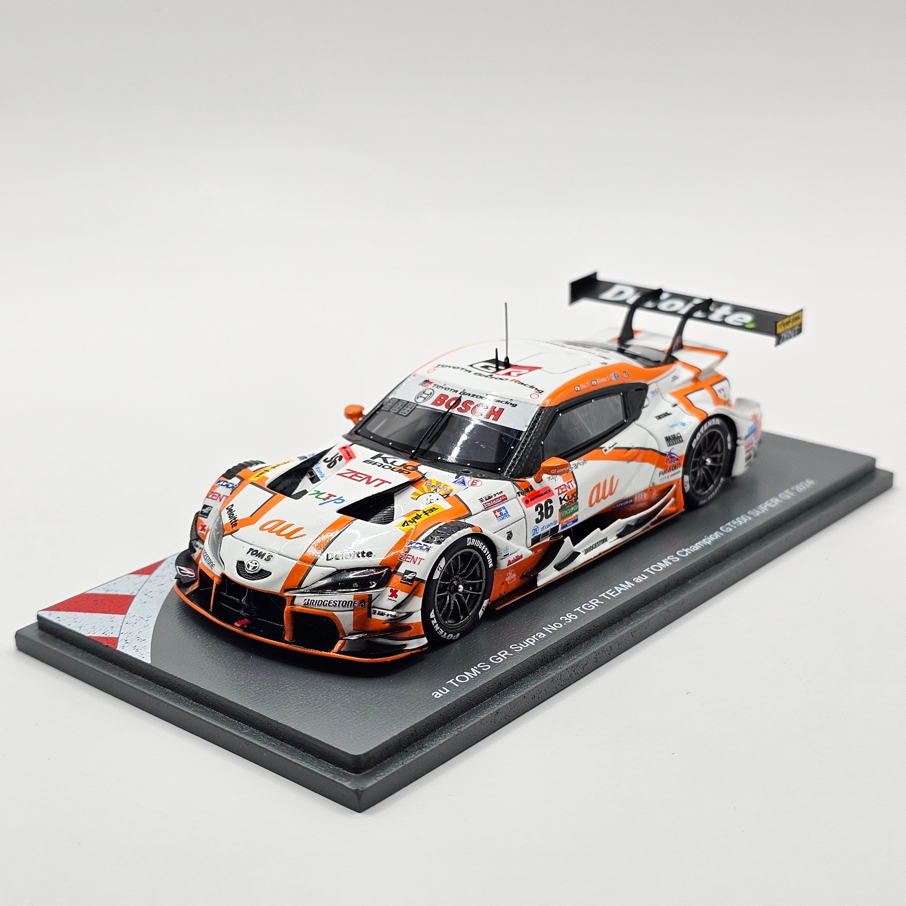 Spark Toyota au Tom's GR Supra #36 TGR GT500 2024 Super GT Champions 1