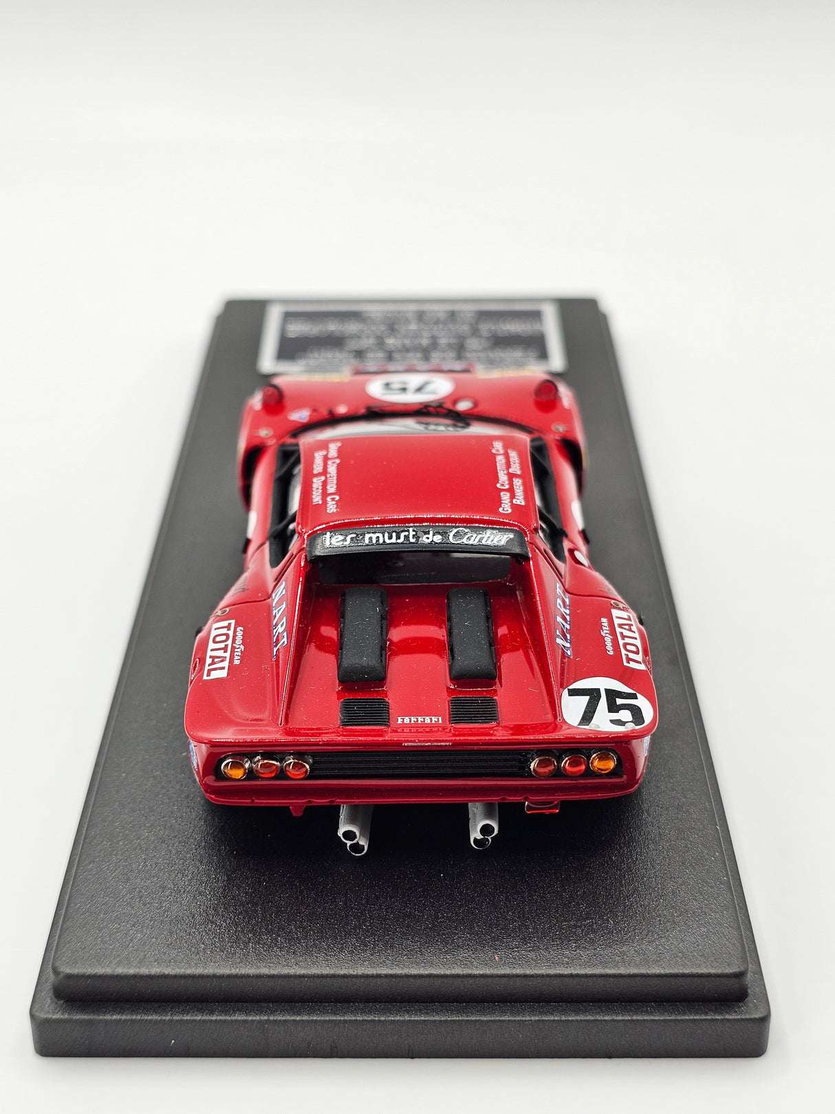 MG Model Ferrari 365 GT/4 BB #75 NART 24Hrs Le Mans 1977 1/43 Scale