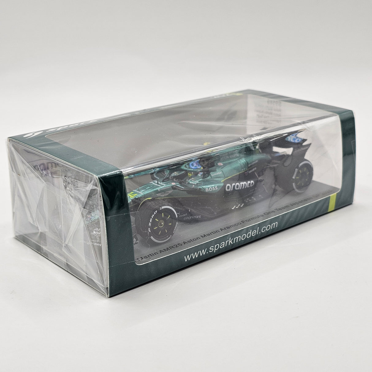 Spark Aston Martin AMR25 #14 Fernando Alonso Japanese GP 2025 1/43 Scale