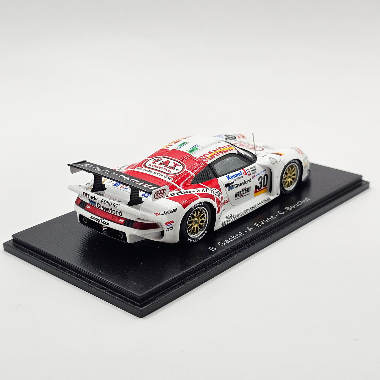 Spark Porsche 911 GT1 #30 Kremer Racing 24Hrs Le Mans 1997 1/43 Scale S5607