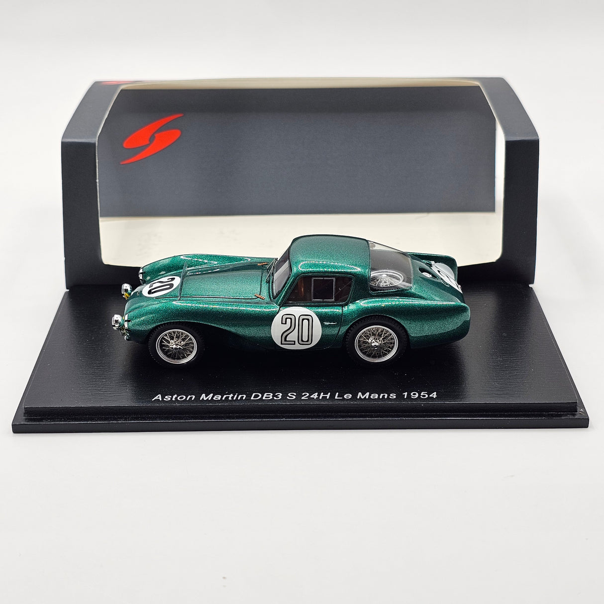 Spark Aston Martin DB3S Coupé #20 Aston Martin 24Hrs Le Mans 1954 1/43 Scale S2435