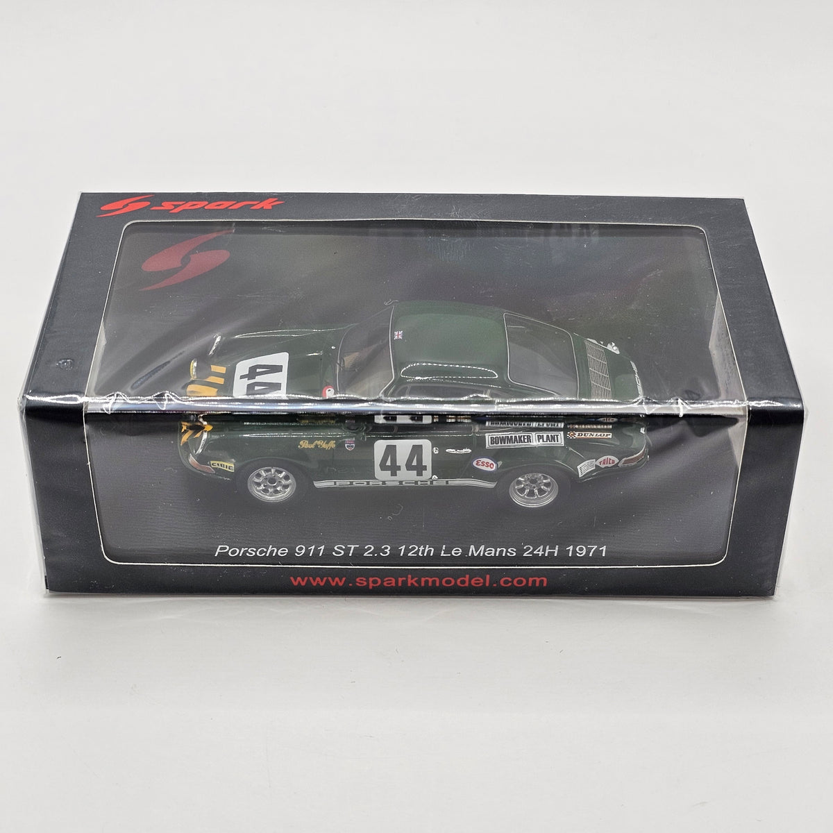 Spark Porsche 911S #44 Paul Watson Race Organisation 24Hrs Le Mans 1971 1/43 Scale