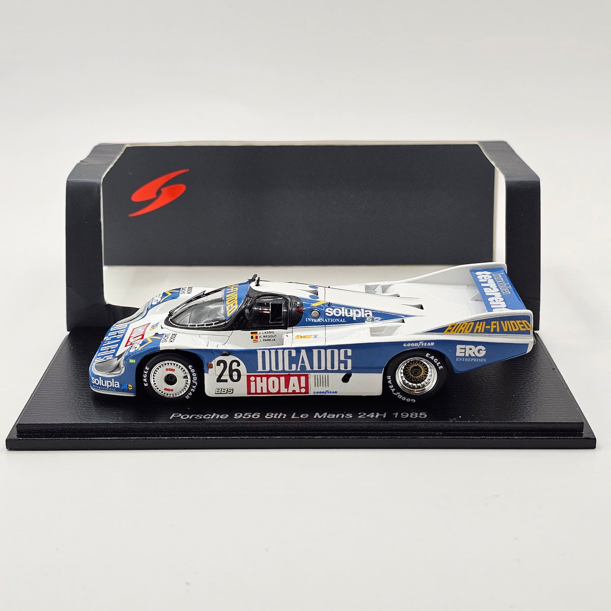 Spark Porsche 956 #26 Ducados Obermaier Racing 24Hrs Le Mans 1985 1/43
