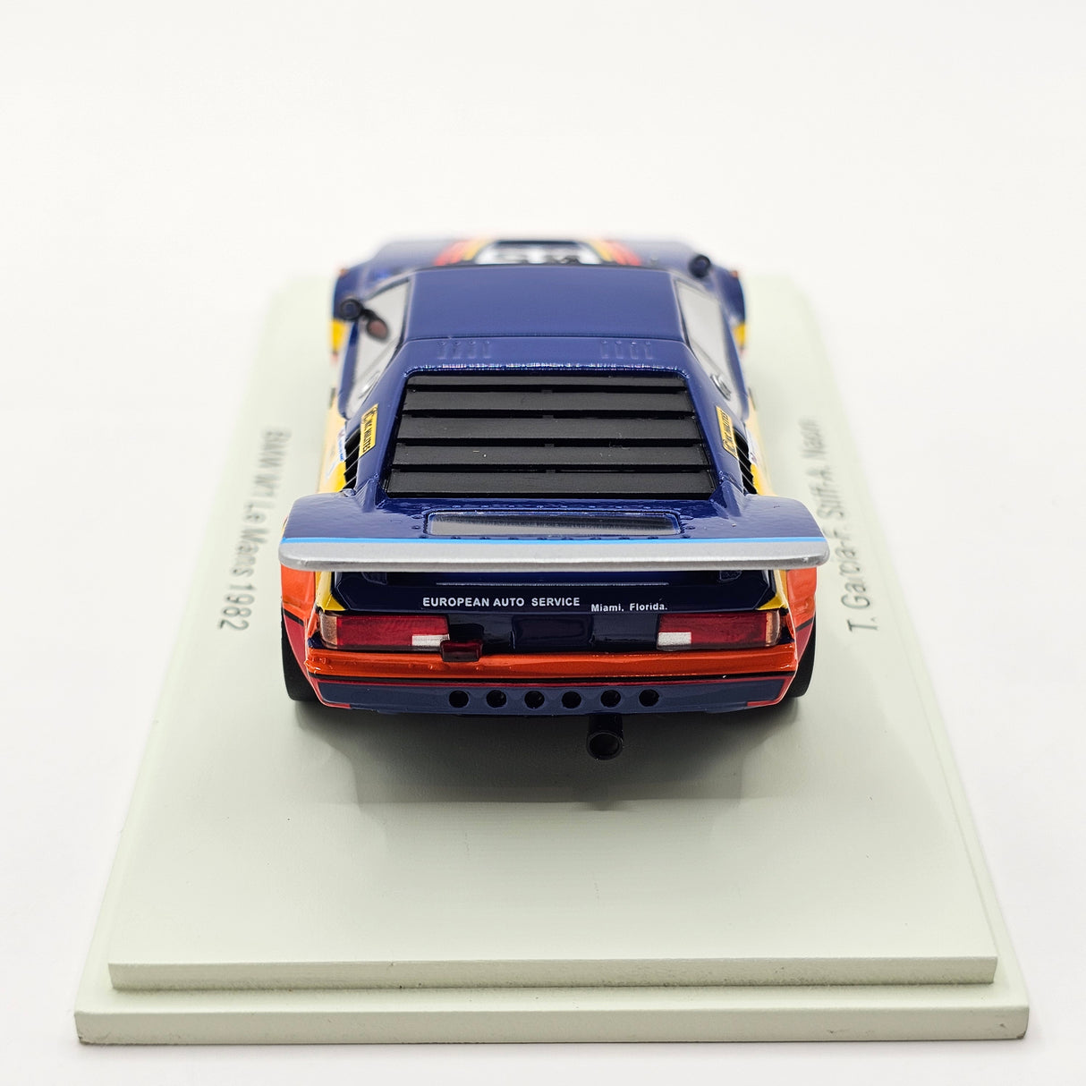 Spark BMW M1 #85 Tony Garcia Racing 24Hrs Le Mans 1982 1/43 Scale S6406