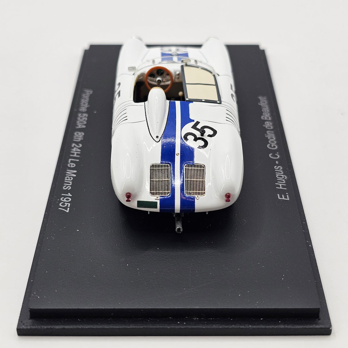 Spark Porsche 550A #35 E. Hugus 24Hrs Le Mans 1957 1/43 Scale S9720
