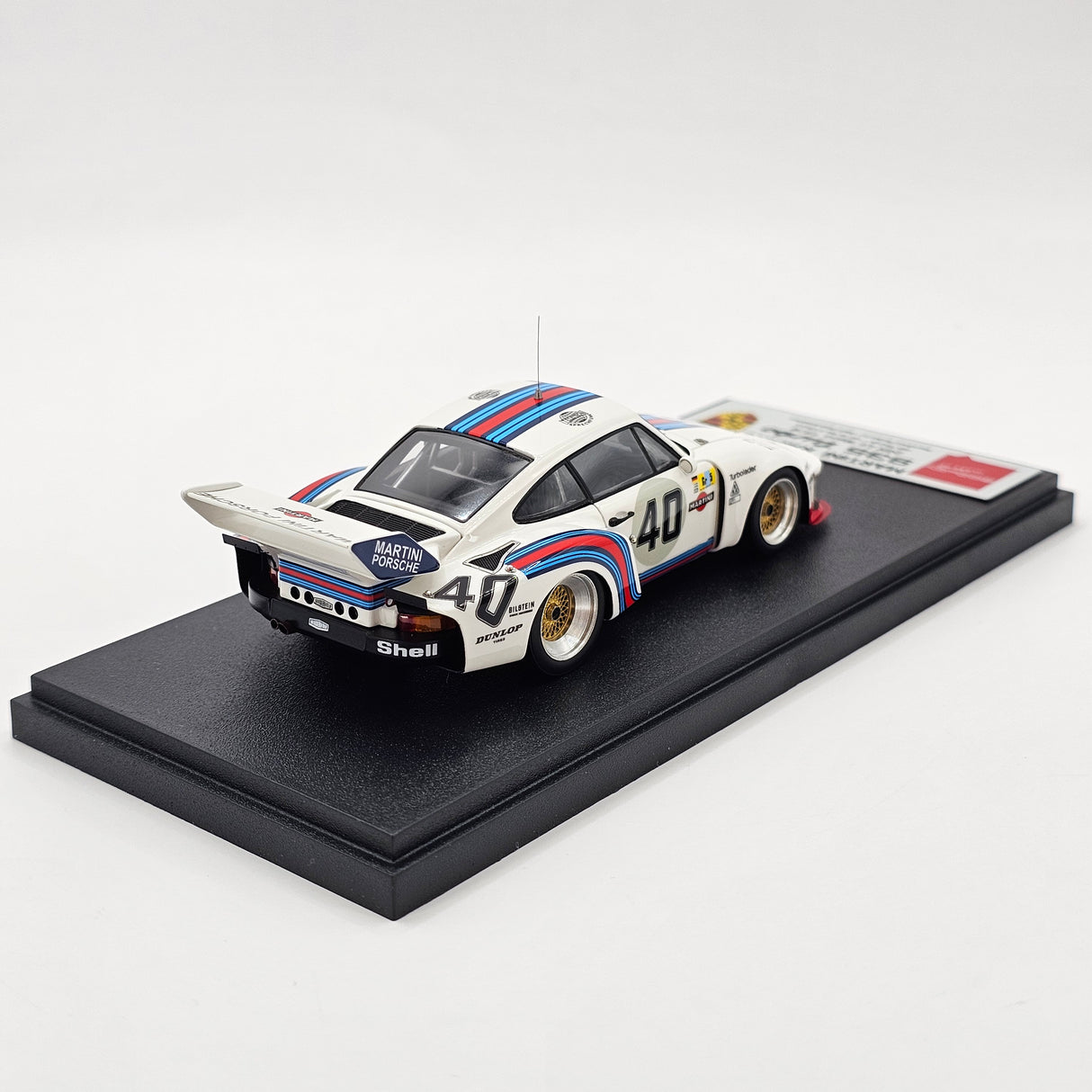 Make Up Eidolon Porsche 935 Turbo #40 Martini Racing Porsche 24Hrs Le Mans 1976 1/43 Scale