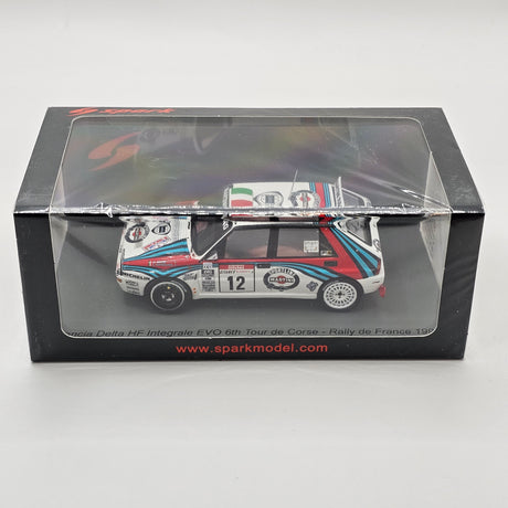 Spark Lancia Delta HF Integrale Evo #12 Aghini Tour de Corse 1992 1/43 Scale S9019