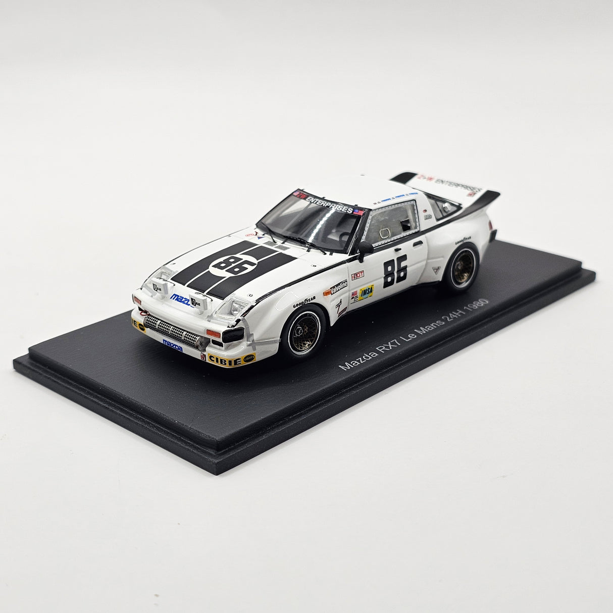 Spark Mazda RX-7 #86 Z & W Enterprises 24Hrs Le Mans 1980 1/43 Scale S9470