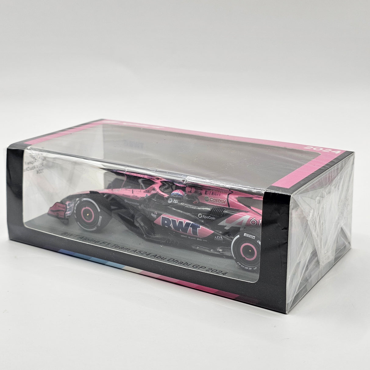 Spark Alpine A524 #61 Jack Doohan Abu Dhabi F1 GP 2024 1/43 Scale