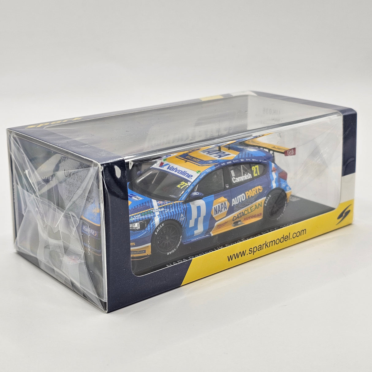 Spark Ford Focus #27 Dan Cammish BTCC 2025 Knockhill 1/43 Scale UK036