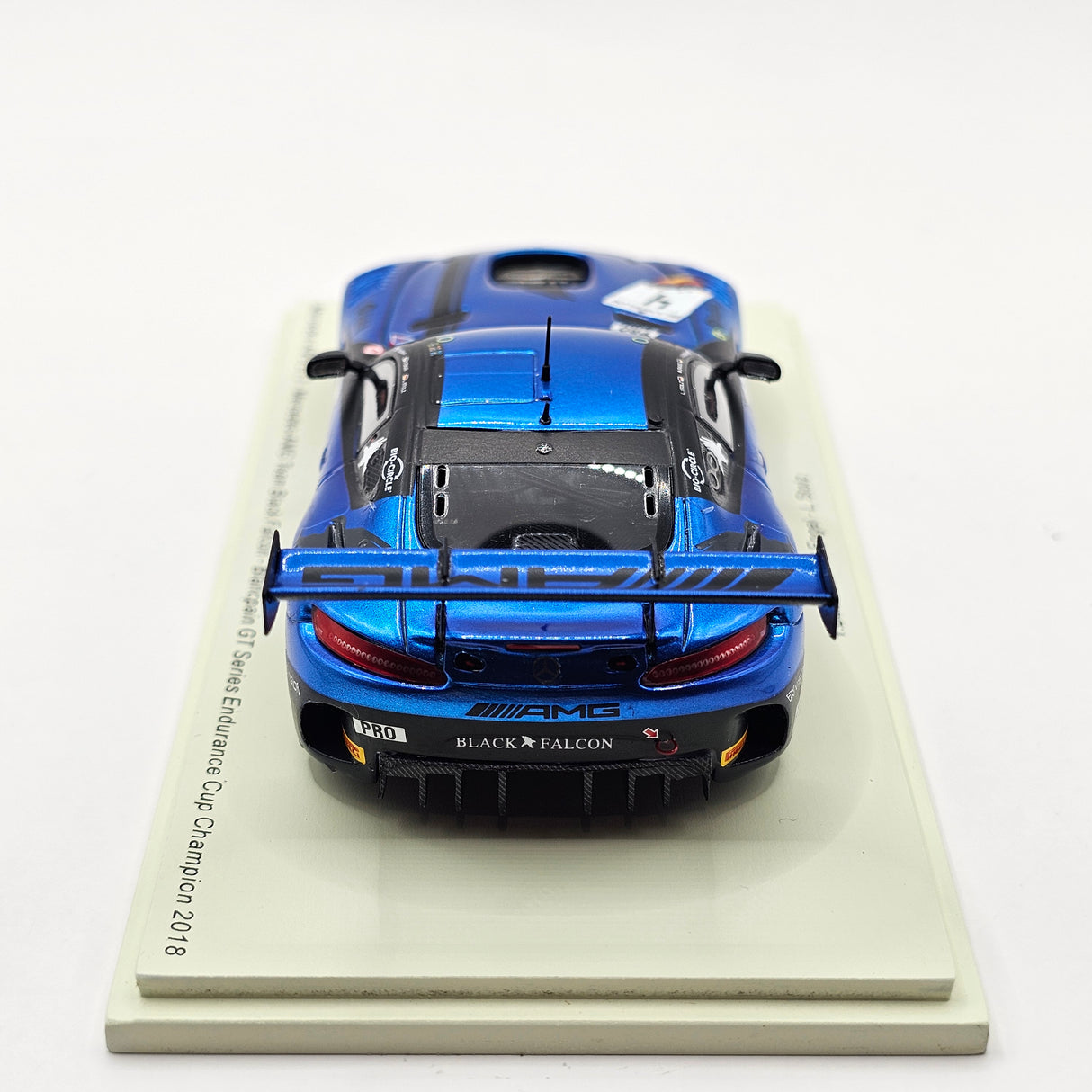 Spark Mercedes-AMG GT3 #4 Team Black Falcon Blancpain GT Cup Champion 2018 1/43 Scale