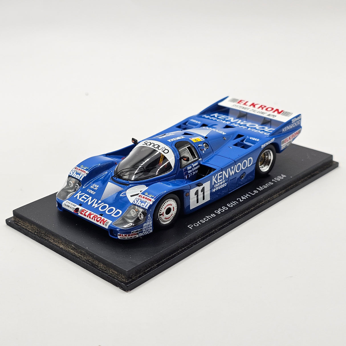 Spark Porsche 956B #11 Porsche Kremer Racing 24Hrs Le Mans 1984 1/43 Scale S9858
