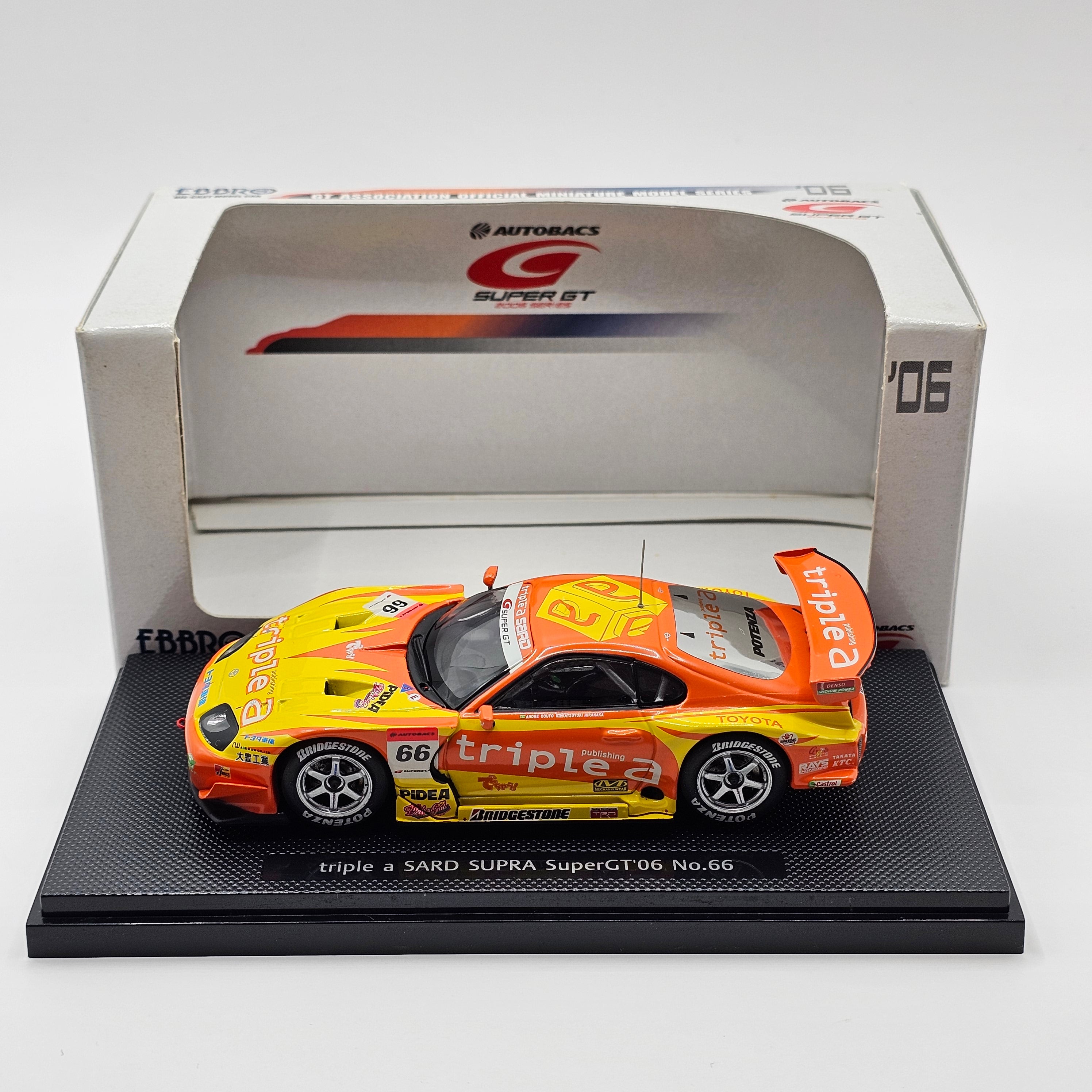 EBBRO Toyota Supra #66 Toyota Team SARD Super GT GT500 2006
