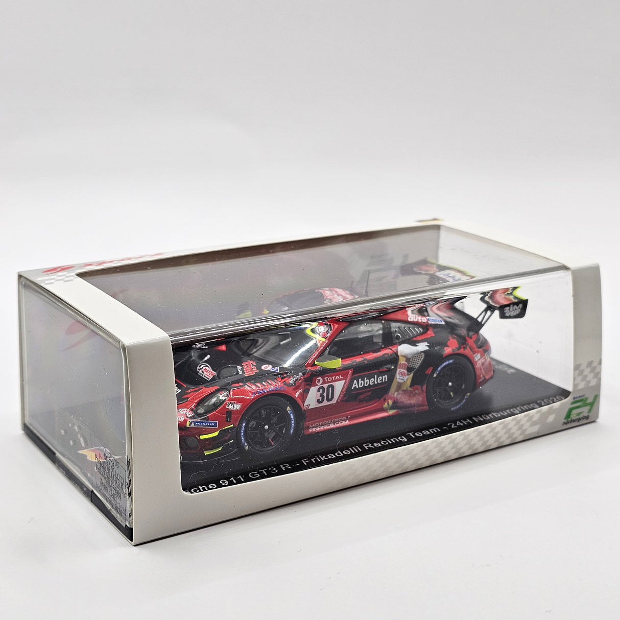 Spark Porsche 911 GT3R #30 Frikadelli Racing 24Hrs Nurburgring 2020 1/43 Scale