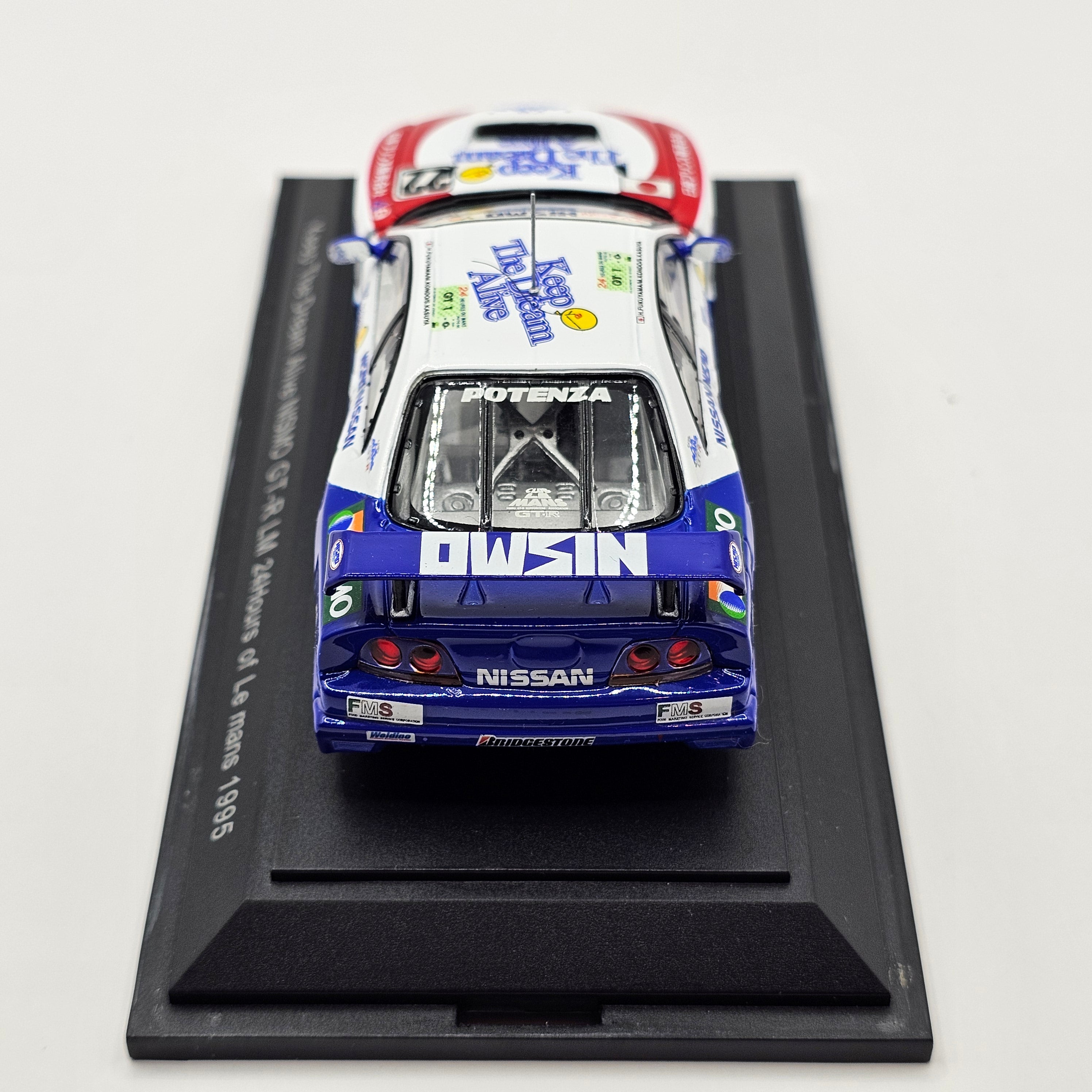 EBBRO Nissan Nismo GT-R R33 #22 Nismo Le Mans 24Hrs LMGT1