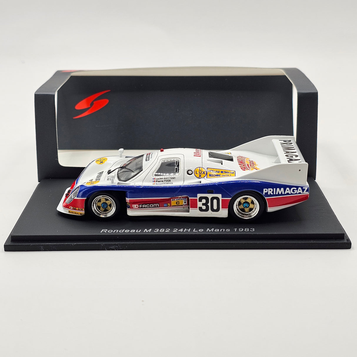 Spark Rondeau M382 #30 Compagnie Primagaz 24Hrs Le Mans 1983 1/43 Scale S2286