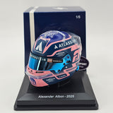Spark Alexander Albon Williams Racing 2025 F1 Mini Helmet 1/5 Scale