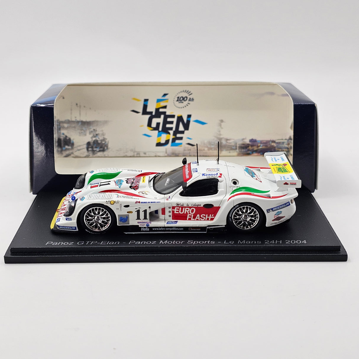 Spark Panoz GTP Élan #11 Panoz Motor Sports 24Hrs Le Mans 2004 1/43 Scale S5029