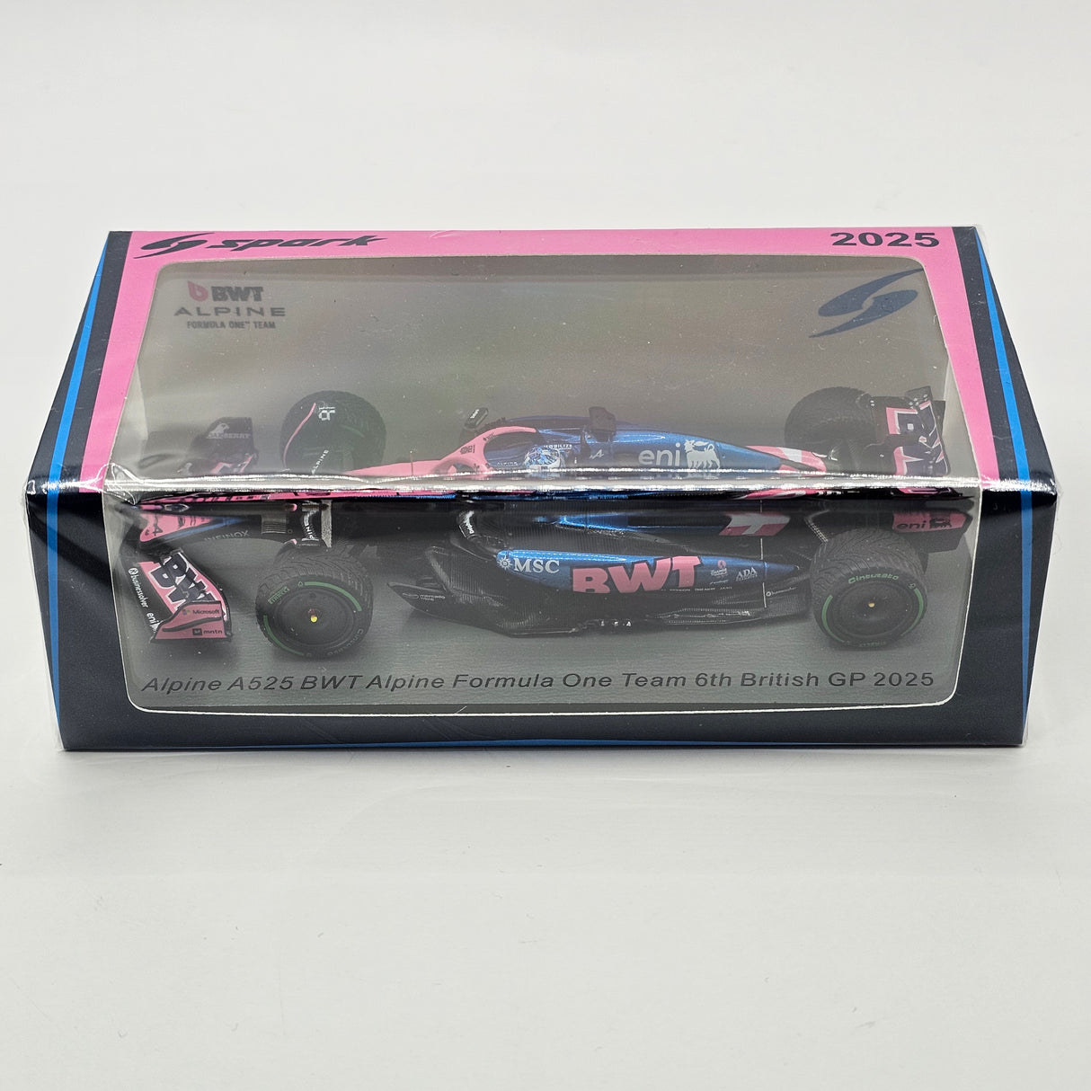 Spark Alpine A525 #10 Pierre Gasley British F1 GP 2025 6th 1/43 Scale S9615