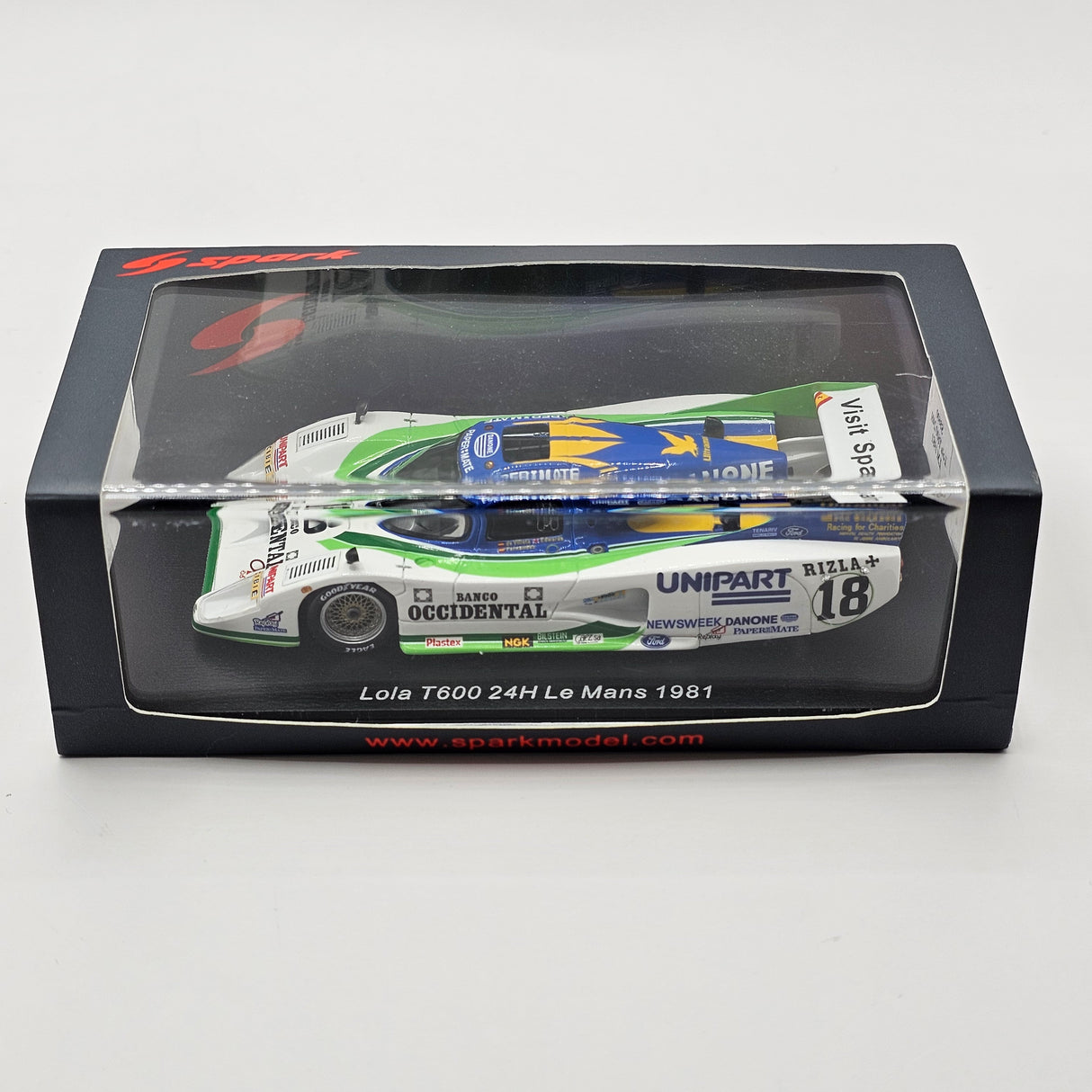 Spark Lola T600 #18 GRID Team Lola 24Hrs Le Mans 1981 1/43 Scale S8600