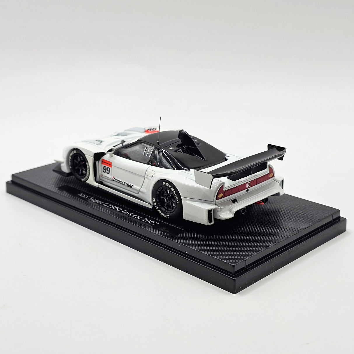 EBBRO Honda NSX GT500 #99 Test Car Super GT 2007 1/43 Scale