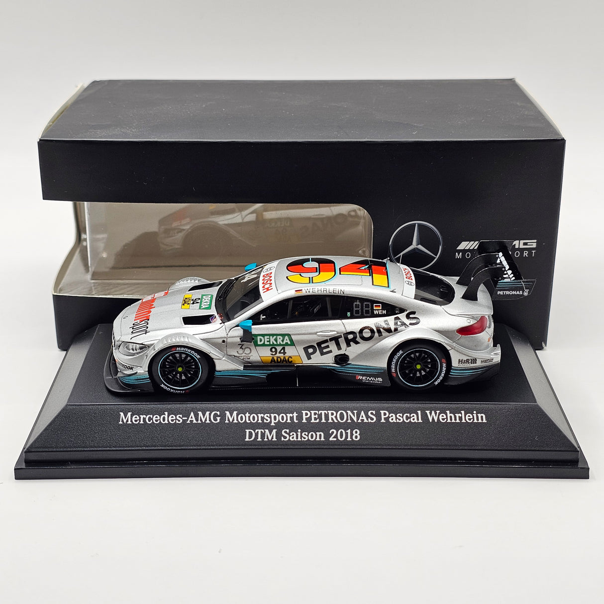 Spark Mercedes-AMG C63 #94 Pascal Wehrlein DTM 2018 1/43 Scale Limited Edition