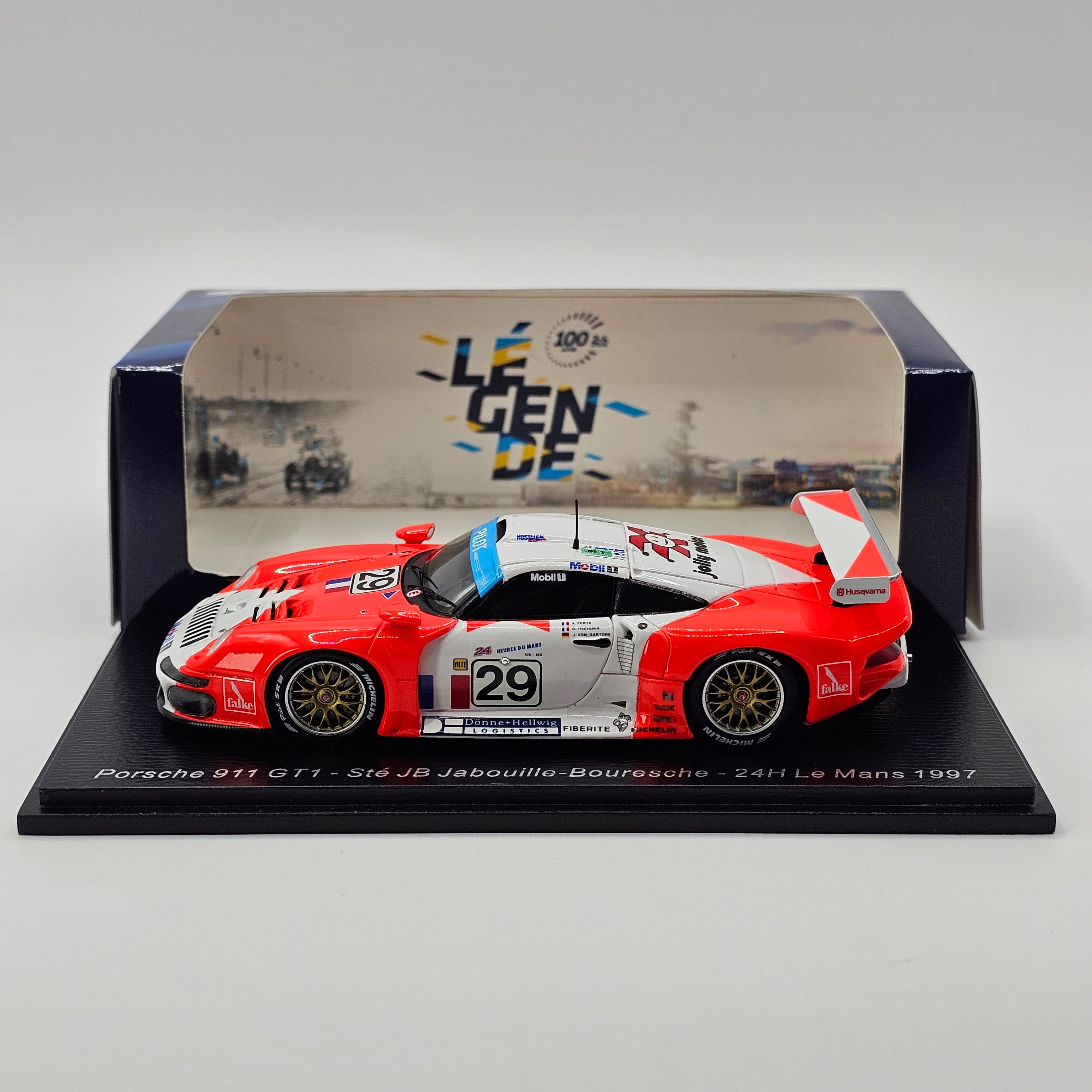 Spark Porsche 911 GT1 #29 – 24 Heures Du Mans 1997 – 1/43, Neuve Sous Boîte