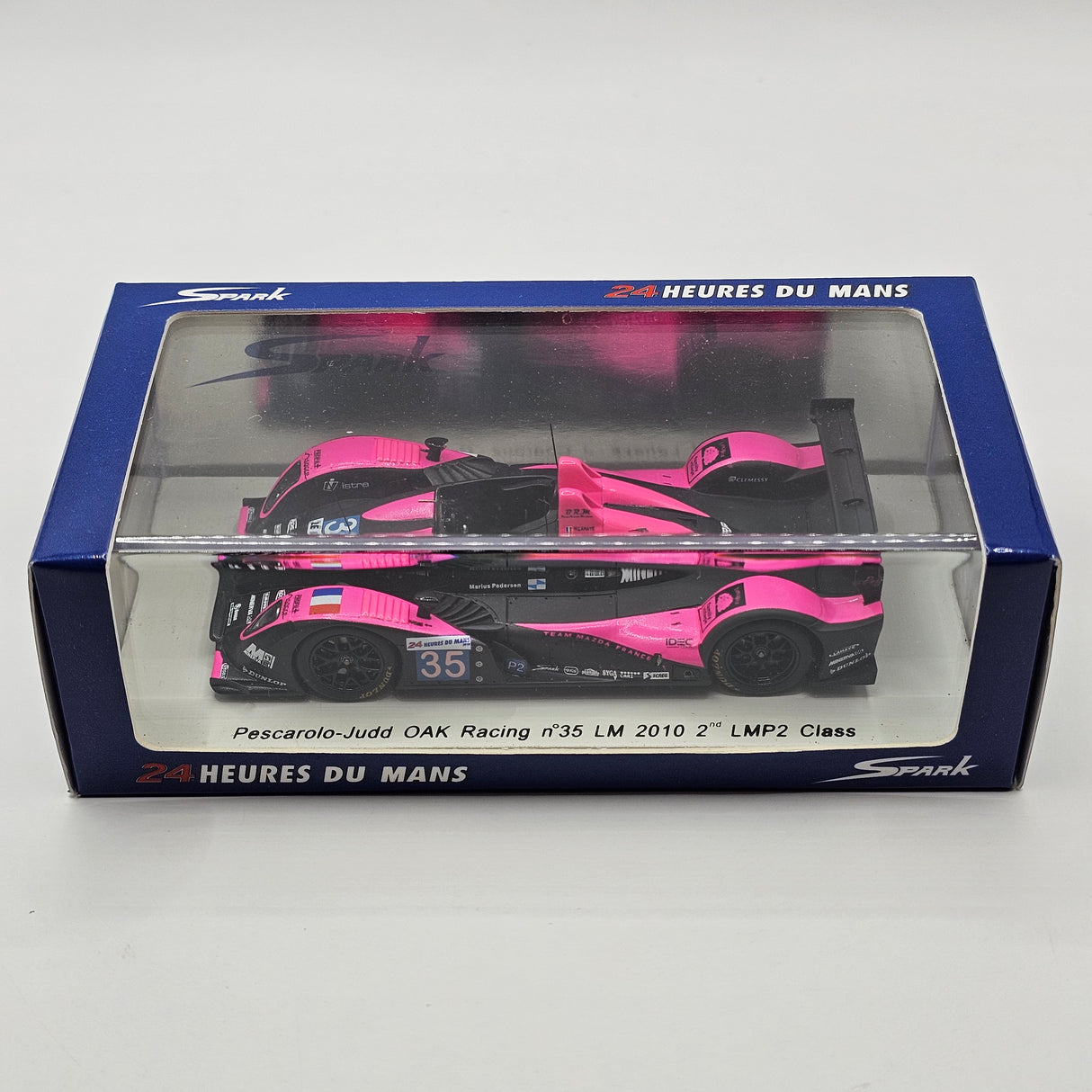 Spark Pescarolo 01 #35 OAK Racing 2nd LMP2 24Hrs Le Mans 2010 1/43 Scale