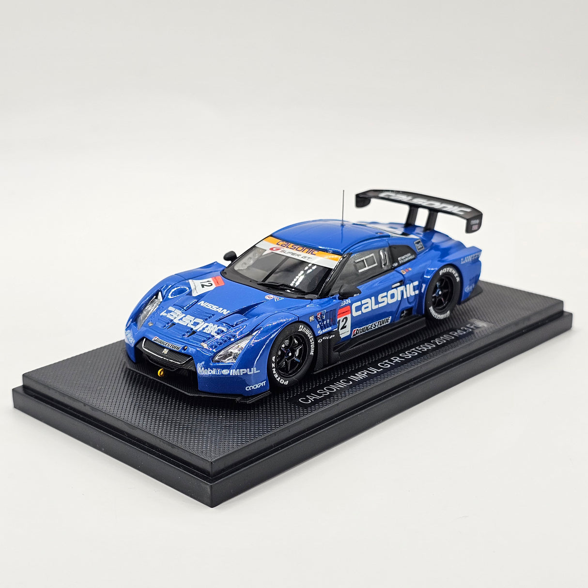 EBBRO Nissan GT-R #12 Calsonic Impul Super GT GT500 Rd.3 Fuji 2010 1/43 Scale