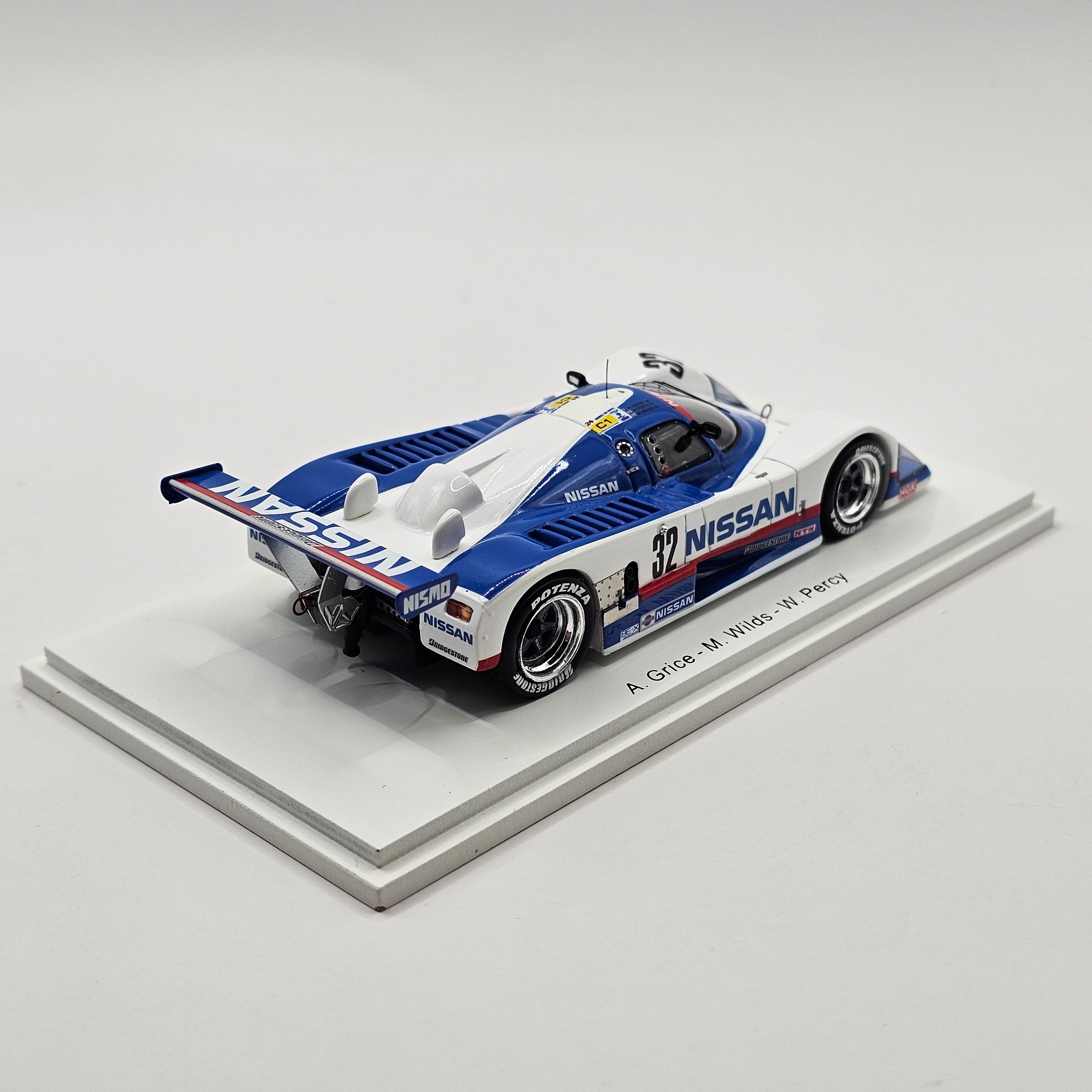 Spark March Nissan R88C #32 Team Nissan Motorsport Le Mans 1988 1/43 S