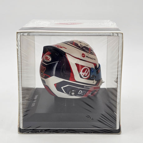 Spark Ollie Bearman MoneyGram Haas F1 Team British F1 GP 2025 Helmet 1/5 Scale