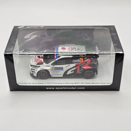 Spark Toyota GR Yaris Rally2 #26 TOYOTA Gazoo Racing WRT NG Rally Monte Carlo 2025 1/43 Scale